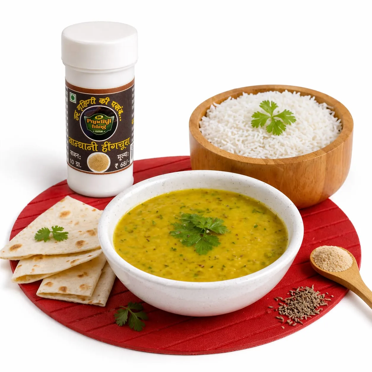 Bandhani Hing Churan — 10g Jar