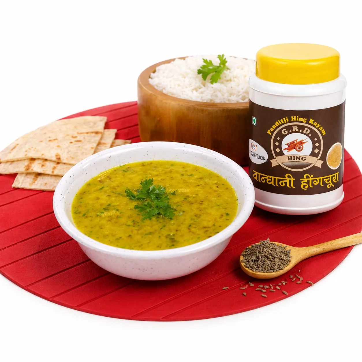 Bandhani Hing Churan — 50g Jar