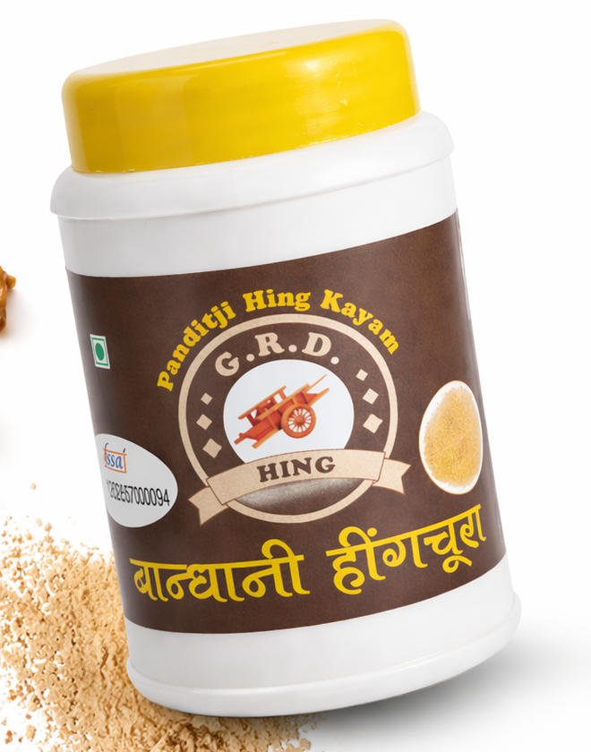 G.R.D Hing — Bandhani Hing Churan jar